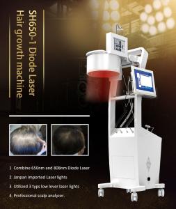China LED Laser Hair Growth Machine Vertical Photodynamic Regrowth Treatment Helmet factory
