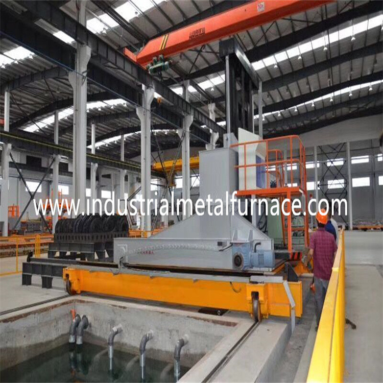 2000 X 1000 X 1000mm Natural Gas Customized Car Bottom Furnace Bogie Hearth Furnace
