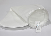low Temperature filter Custom Polyester Felt Filter Bag , 10 Micron Filter Sock Anti Acid