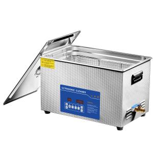 600W Ultrasonic Cleaner for Motorcycle Parts Chains and Tools 30L Capacity