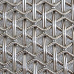 China Stainless Steel Galvanized Crimped Woven Wire Mesh factory