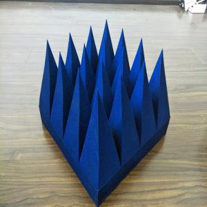 Open Cell Structure Pyramid Absorber Die Cut 70db Radar Absorbent Material