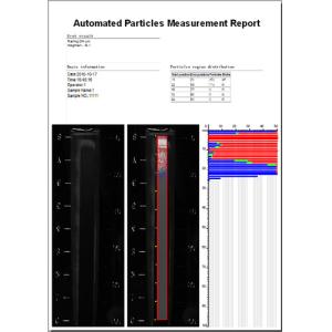 Automated Particle Analyzer Automatically Draw Down Coatings And Analyze