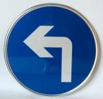 High Visibility Road Security Aluminum Board Traffic Sign in Parking