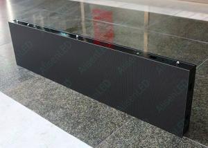 China OEM Indoor Fixed LED Display Screen Cabinet Waterproof IP43 1000mmx250mm factory