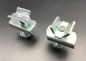 China Strut Channel Seismic Hanging Bracing Fittings Of V Threaded Rod Stiffener Clamp factory