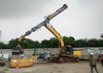 5845mm Clamshell Telescopic Arm 520Kg Long Reach Excavator Booms