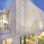Decorative Stainless Steel Metal Screen Carved Laser Cut Metal Facade Panel