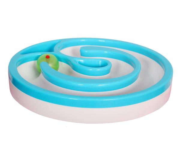 Pet Dish Cat Feeding Bowls R104 Toy Tracks Ball Sound Light With CE/ROHS