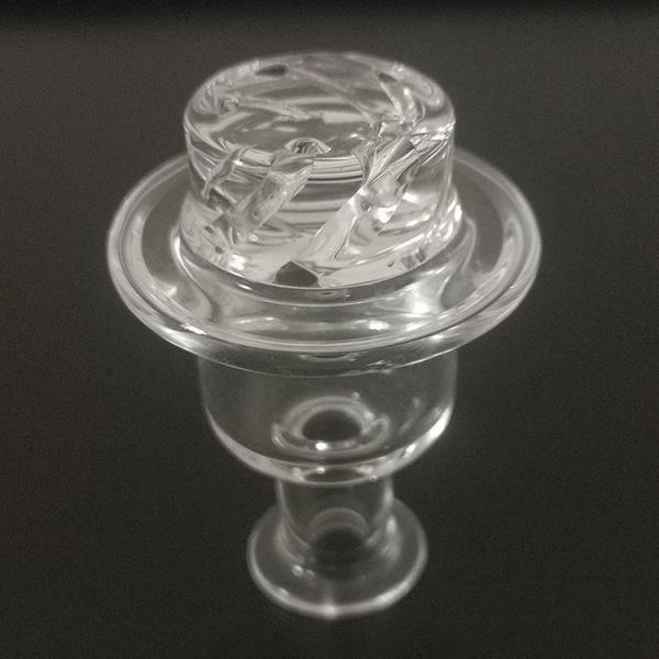 China Hookah Quartz Smoking Accessories Round Pyrex Glass Oil Burner factory