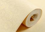 Eco - Friendly Embossed Vinyl Wallpaper Washable With European Style , 0.53*10m