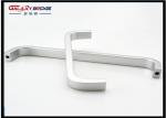 256mm Long Aluminum Cabinet Handles , Nickel Brushed Aluminum Cabinet Pulls