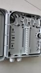 12 Core Plastic Pole Mounted Fiber Optic Cable Junction Box / Fiber Optic Splice