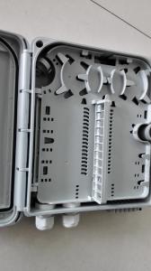 China 12 Core Plastic Pole Mounted Fiber Optic Cable Junction Box / Fiber Optic Splice Box factory