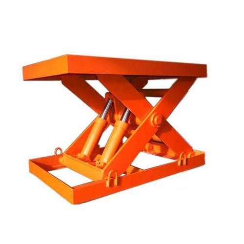 Large Size Stationary Electric Hydraulic Scissor Lifting Table 0.75kw