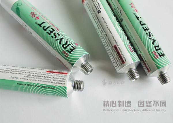 Customized Printed Empty Cream Tubes , 13.5 Mm - 40 Mm Dia Aluminum Ointment