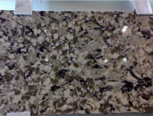 China Natural Quartz Stone Floor Tiles , Quartz Tiles For Kitchen Countertops / Table Top factory