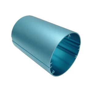 China Anodized Aluminum Extrusion Enclosure Precision Machined Plastic Cylinder Housing factory