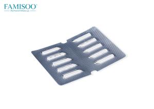 China IPM 12 Pin Disposable Microblading Needles , Eyebrow Tattoo Blade Individually Packed factory