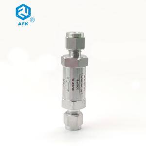 China AFK CE PTFE 15L/ Min Stainless Steel Gas Filter 6mm 15Mpa factory