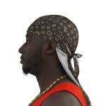 LV Waves Silky Designer Durag For Female
