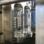 SMC Semi Automatic 2 Cavity Small Plastic PET Bottle Blow Molding Machine with