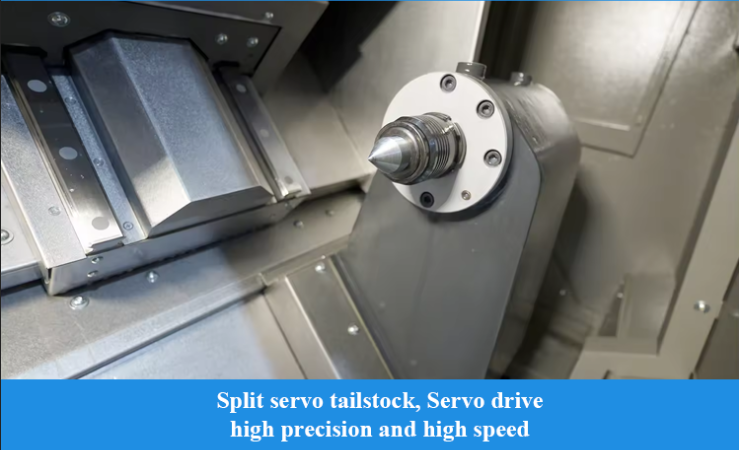 SMTCL CNC Turning Center T5.2-500Q BMT55 12-Positions Power Turret Slant Bed CNC