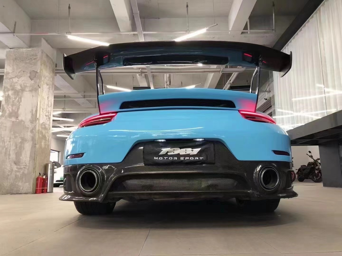2022 New Products 911 991.2 GT2RS Body Kit for Porsche 911 Front and Rear Bumper Carbon Fiber Cover Spoiler 2016-2018