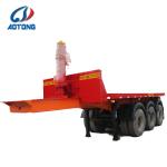 JOST 28Tons Heavy Duty Dump Semi Trailer 2 Axle 3 Axle 20ft 40ft Tipping