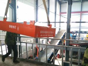 China Suspended Magnetic Separator Magnetic Iron Remover With 400mm Separation Capacity factory