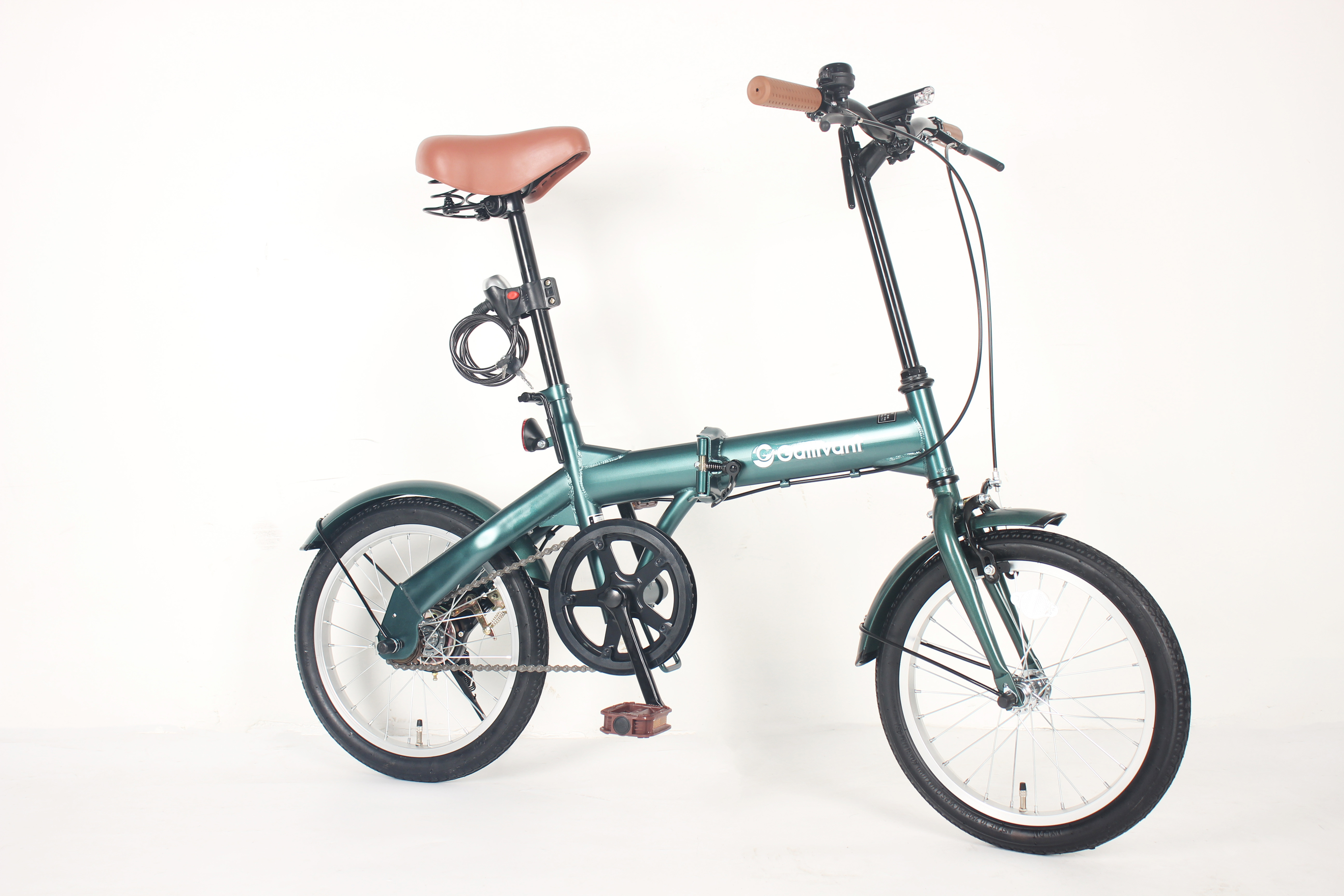 60±5KM Auxiliary Mileage Folding Urban Cycle Compact Foldable Design Aluminum Alloy Rim Material