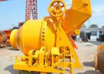 JZC350 Hydraulic Portable Concrete Mixer , Electric Small Stone Cement Mixer