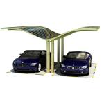 Rainproof Outdoor Aluminum Polycarbonate Carport