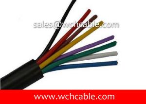 China UL PVC Cable, AWM Style UL20276 28AWG 8C VW-1 80°C 30V, XLPE / PVC factory