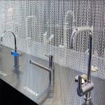 Aluminum Chain Link Fly Screen Door Curtain