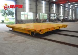 China 30 Tons Wireless Mould Workshop Rail Transfer Cart factory