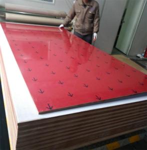 China ISO9001 2mm 750 KGS/M3 High Gloss Acrylic MDF Panels factory