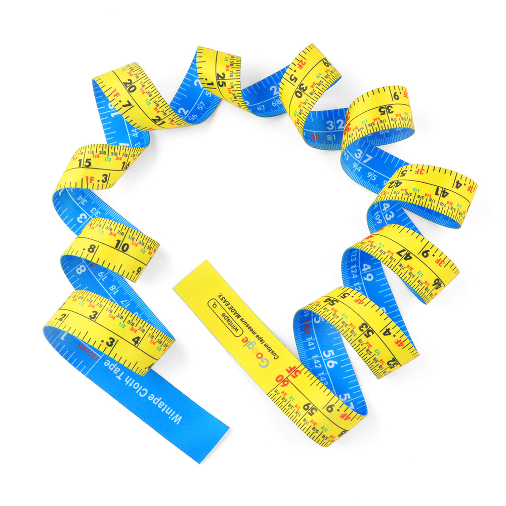 Simple Clothing Tape Measure Tool 152cmX2.5cm For Fitness And Health