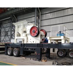 Portable Mobile Crushing And Screening Plant Wheel PFW1214II PEW860