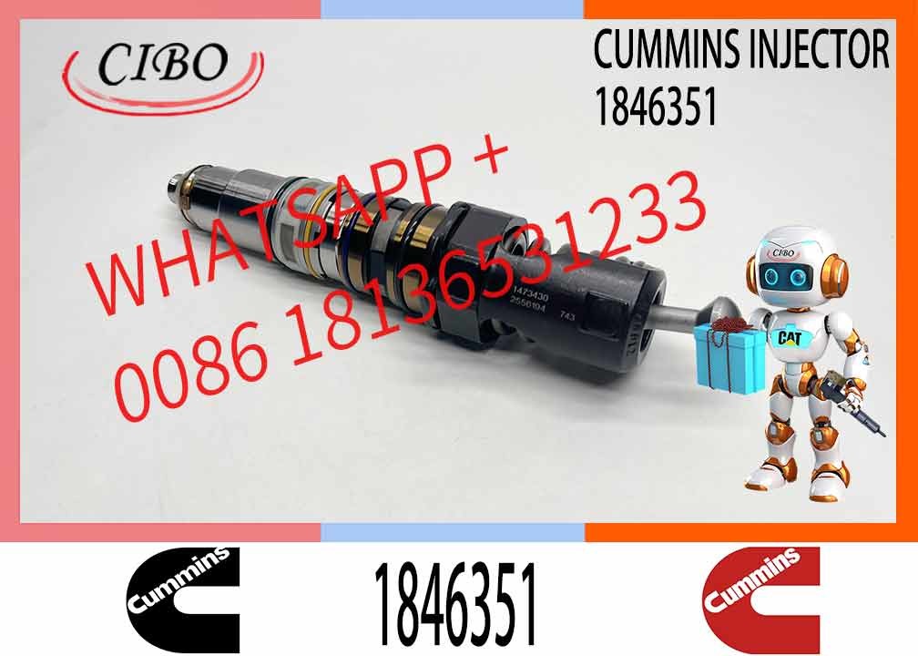 High Quality Fuel Injector 1846351 For SCANIA DT12.11L02 Truck HPI Engine
