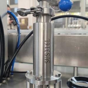 Automatic Single Head Piston Pump Filling Machines Body Care for Jar / Bottle