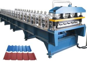 China Roofing Sheet Roll Forming Machine , Roofing Corrugated Sheet Roll Forming Machine factory