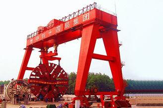 A Frame Double Girder Gantry Crane For Shield Tunneling Machine Electric Motors