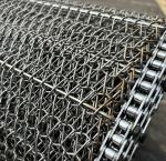 304 316 Stainless Steel Roller Chain Driven Conveyor Belt For Deepfry