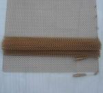 Lightweight Fireplace Spark Guard Curtains , Hanging Mesh Curtain Fireplace