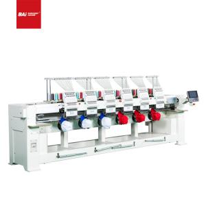 China 1000rpm High Speed Embroidery Machine 6 Head For T Shirt factory