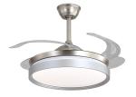 3000K Circle Living Room Ceiling Fans With Lights 30000 Lifespan