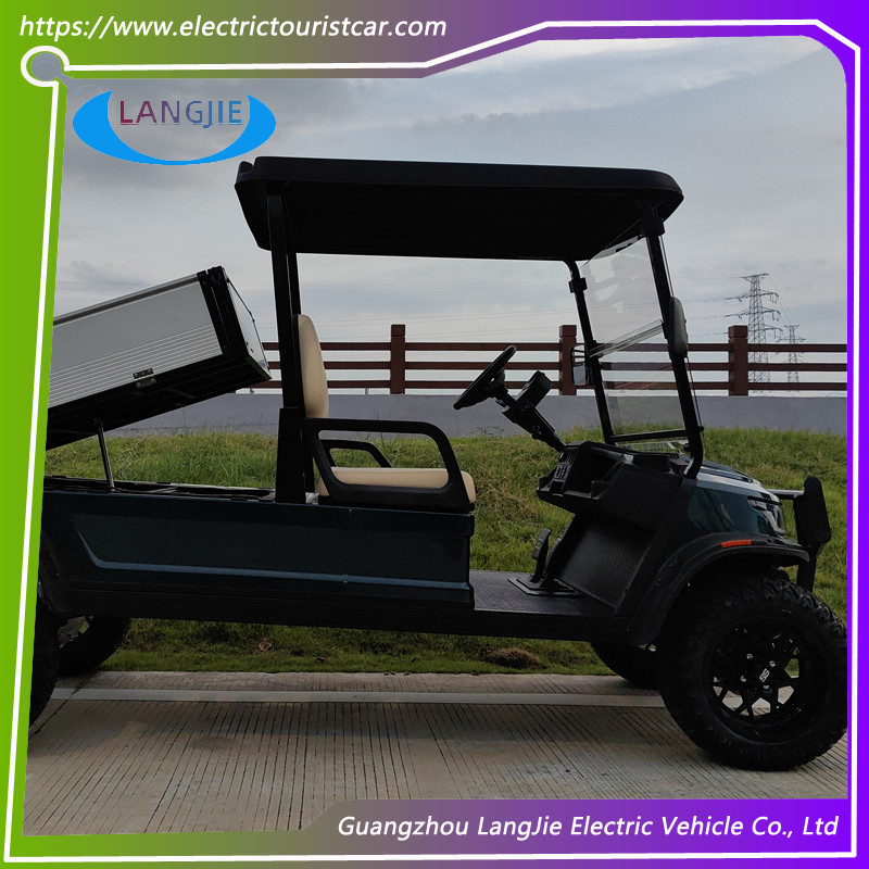 Custom Electric Club Car Utility Cart 2 Seats AC Electric Golf Buggy Cart For Hotel