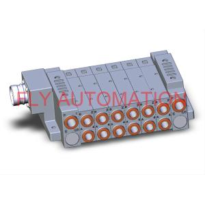 SMC SS5V3-W10CD-06BS-C10 MFLD Plug In Circular Connector SS5V3 Manifold SV3000