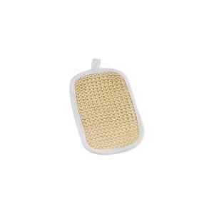 China Face Cleaning Sisal Bath Sponge , Rectangle Exfoliating Body Scrubber factory